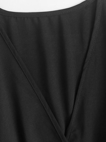 Long Sleeve Empire Waist Mini Dress - Image 3